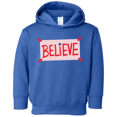 Philly Believe Philadelphia Baseball Toddler Hoodie
