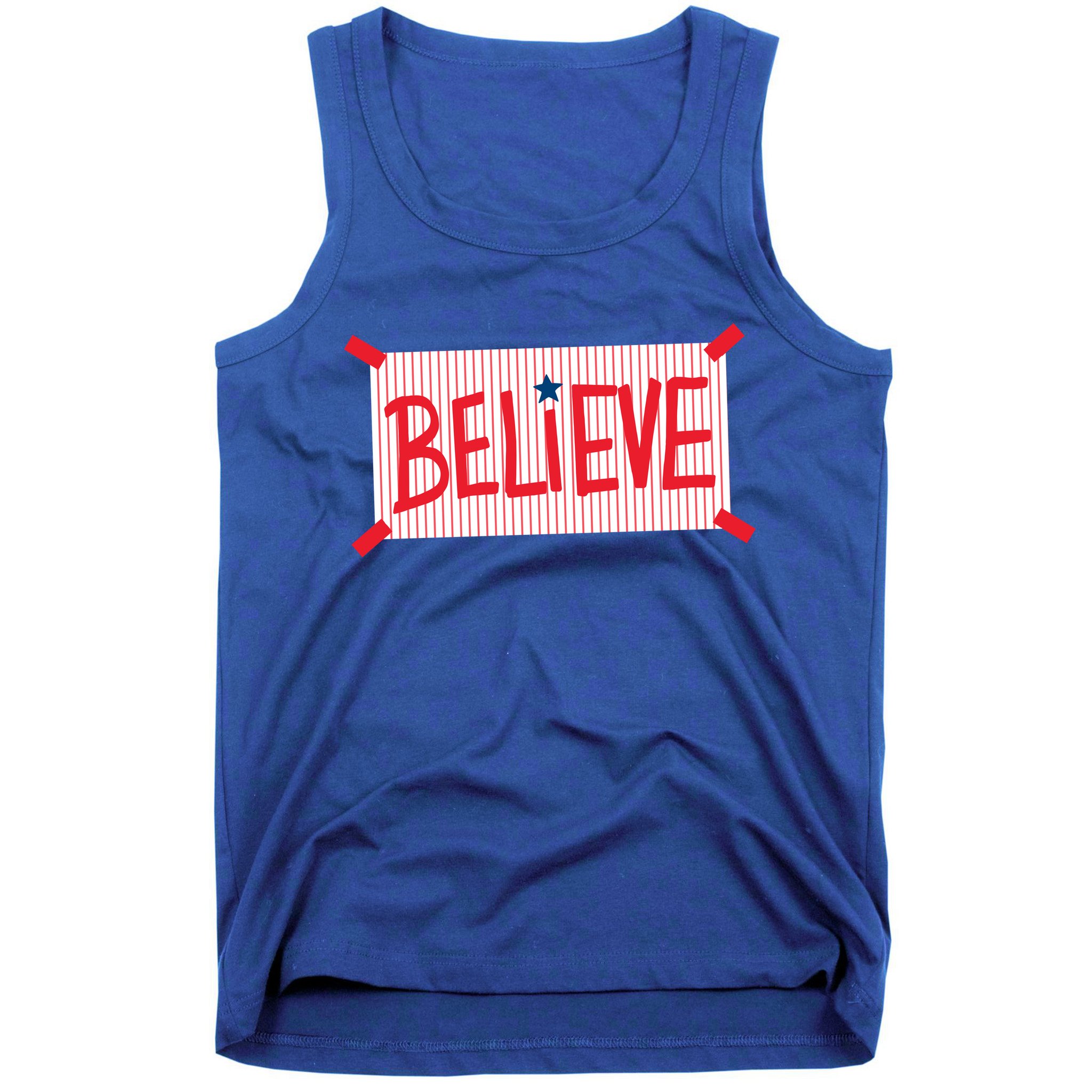 Philly Believe Philadelphia Baseball Tank Top