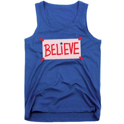 Philly Believe Philadelphia Baseball Tank Top