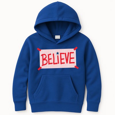 Philly Believe Philadelphia Baseball Kids Hoodie