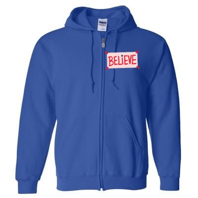 Philly Believe Philadelphia Baseball Full Zip Hoodie