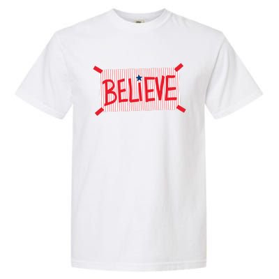 Philly Believe Philadelphia Baseball Garment-Dyed Heavyweight T-Shirt