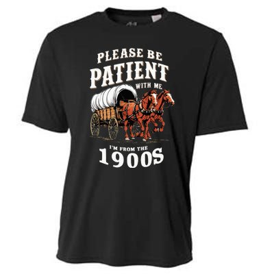 Please Be Patient With Me IM From The 1900s Vintage Cooling Performance Crew T-Shirt