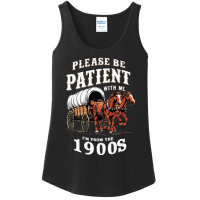 Please Be Patient With Me IM From The 1900s Vintage Ladies Essential Tank