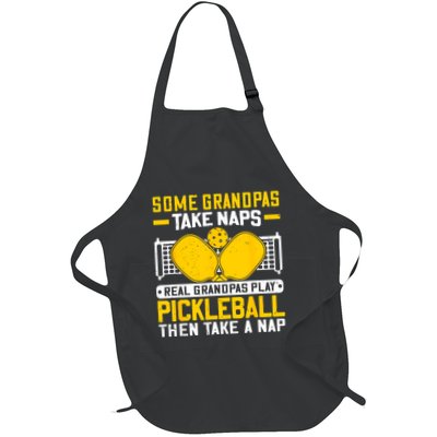 Pickle Ball Player Coach Grandpa For Paddleball Lover Fans Apron