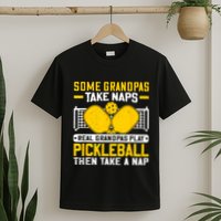 Pickle Ball Player Coach Grandpa For Paddleball Lover Fans T-Shirt