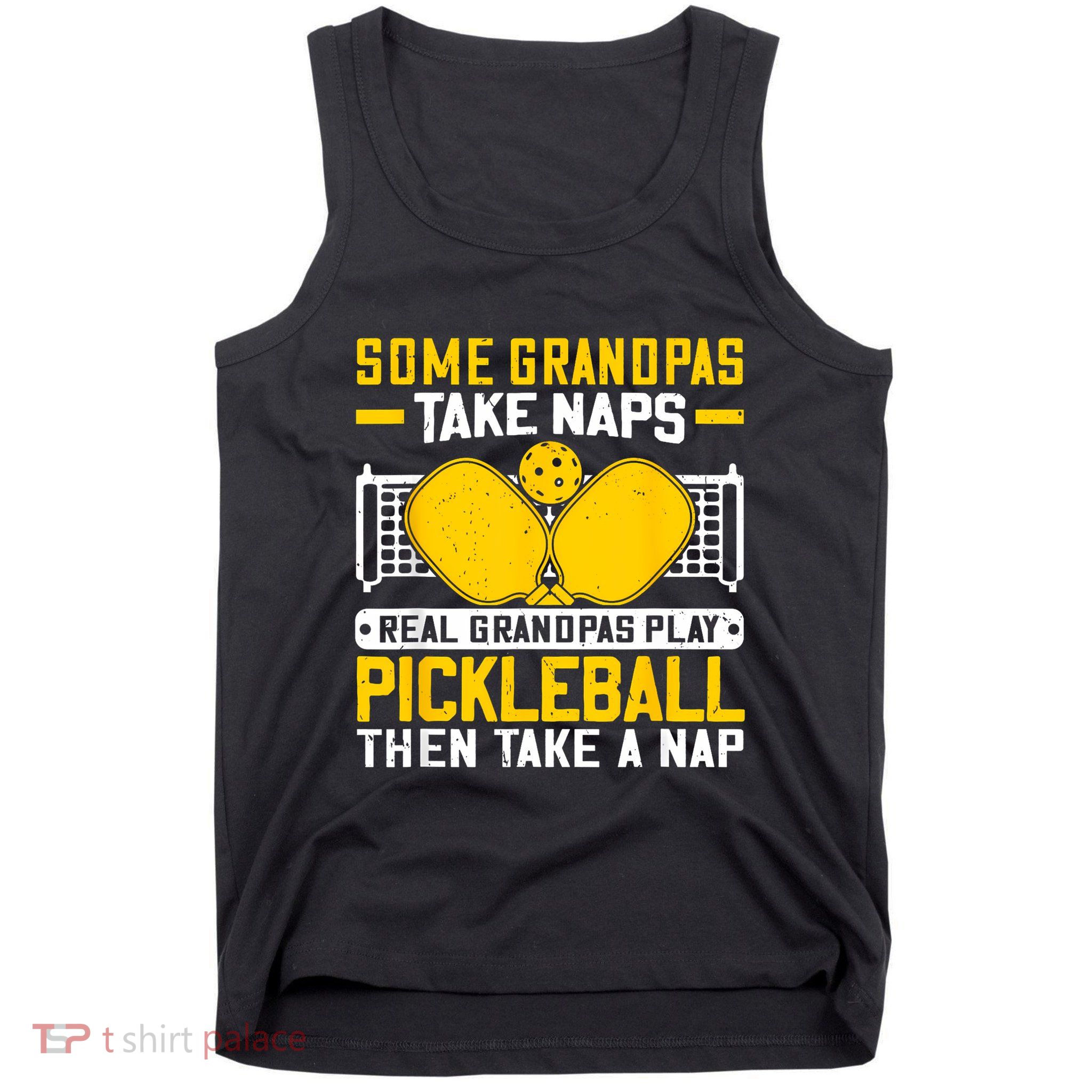Pickle Ball Player Coach Grandpa For Paddleball Lover Fans Tank Top