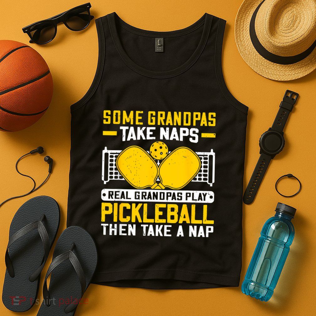 Pickle Ball Player Coach Grandpa For Paddleball Lover Fans Tank Top