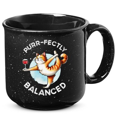 Purfectly Balanced 15oz Campfire Ceramic Mug