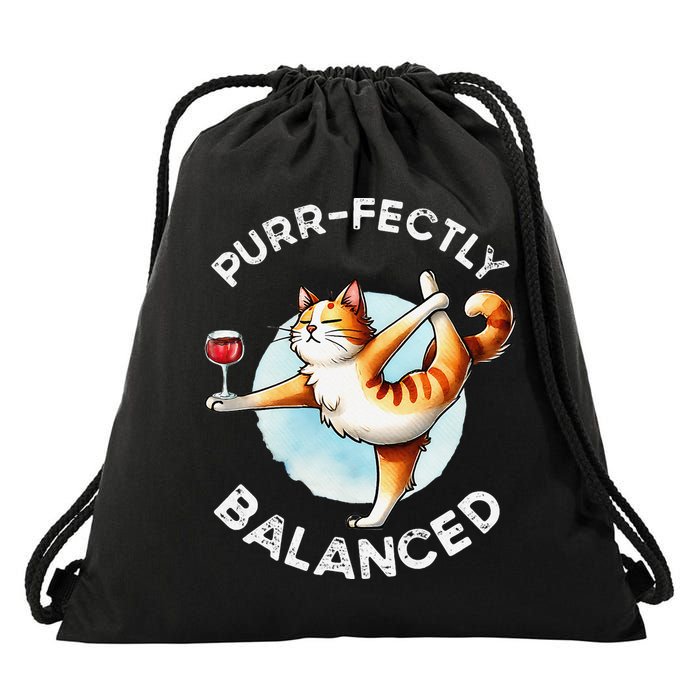 Purfectly Balanced Drawstring Bag