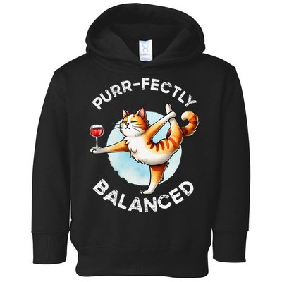 Purfectly Balanced Toddler Hoodie