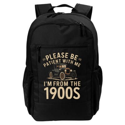 Please Be Patient With Me I'm From The 1900s Vintage Car Backpack