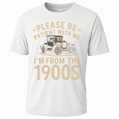 Please Be Patient With Me I'm From The 1900s Vintage Car Cooling Performance Crew T-Shirt