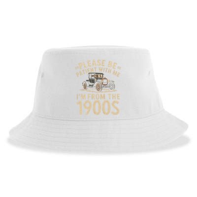 Please Be Patient With Me I'm From The 1900s Vintage Car Sustainable Bucket Hat