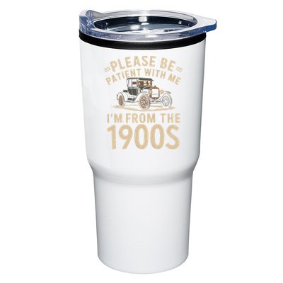Please Be Patient With Me I'm From The 1900s Vintage Car Tumbler