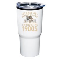 Please Be Patient With Me I'm From The 1900s Vintage Car Tumbler