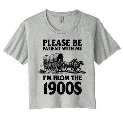 Please Be Patient With Me I'm From 1900s Crop Top