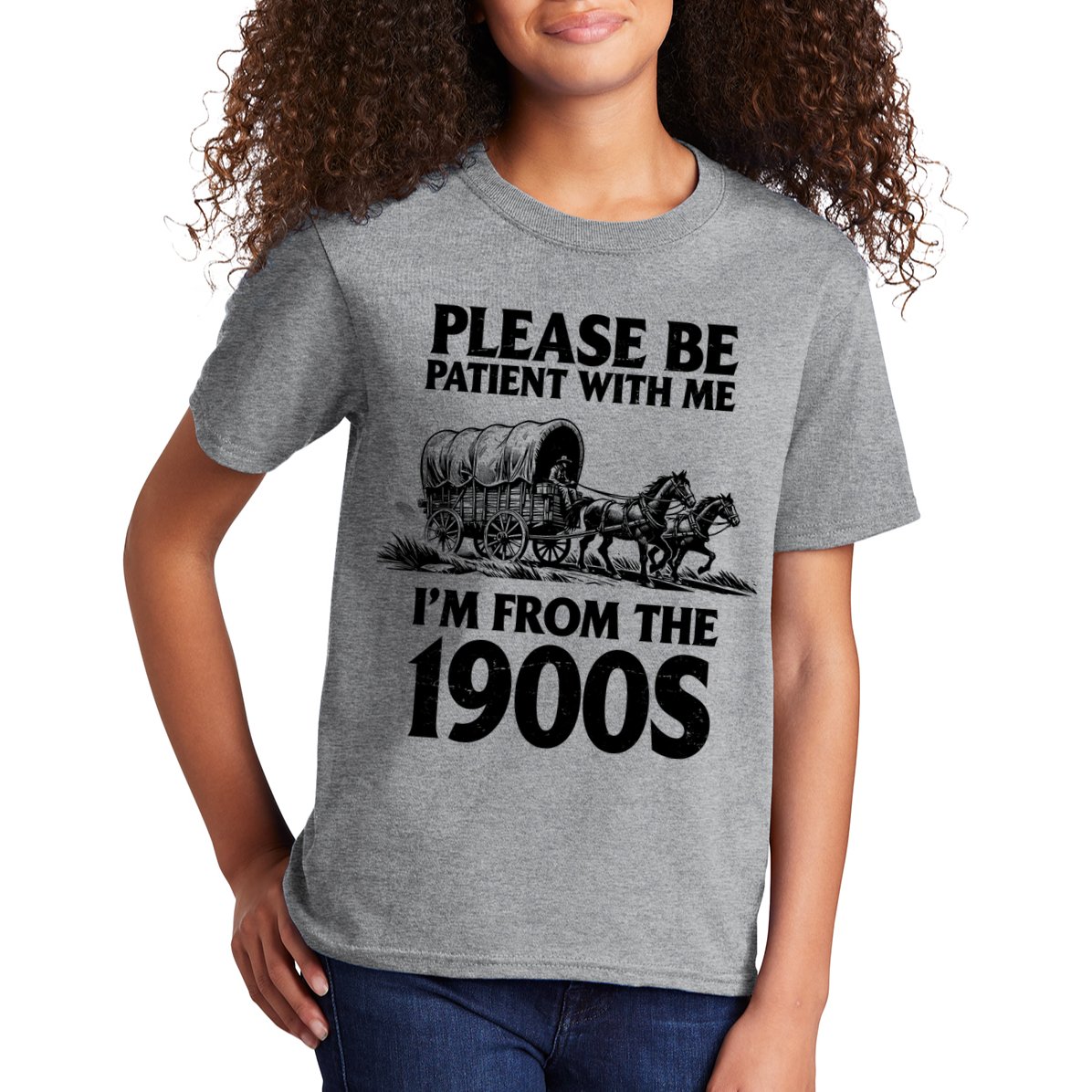 Please Be Patient With Me I'm From 1900s Kids T-Shirt