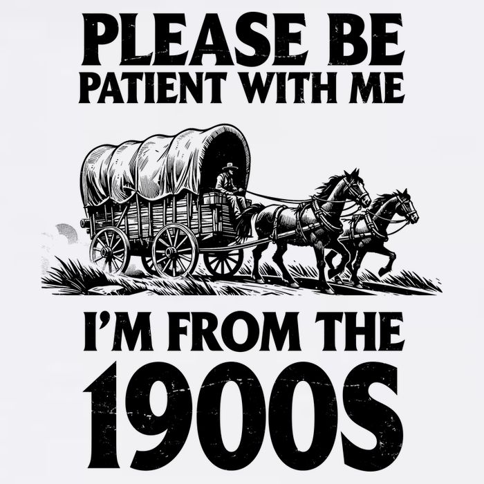 Please Be Patient With Me I'm From 1900s Garment-Dyed Sweatshirt