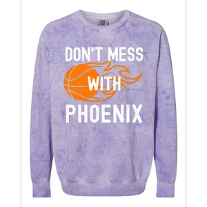 Phoenix Basketball Quote Arizona State PHX Basketball Colorblast Crewneck Sweatshirt