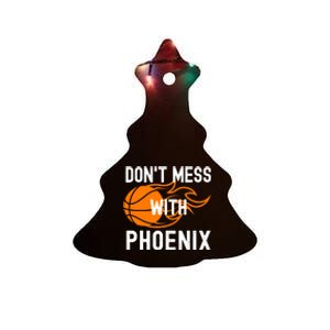 Phoenix Basketball Quote Arizona State PHX Basketball Ceramic Tree Ornament