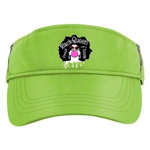 Proud Black Queen Phd Doctorate Degree Phdiva Graduation Cool Gift Adult Drive Performance Visor