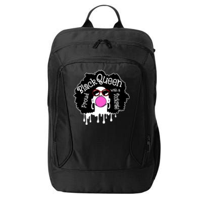 Proud Black Queen Phd Doctorate Degree Phdiva Graduation Cool Gift City Backpack