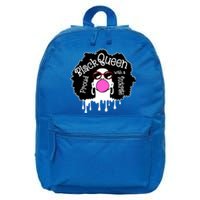 Proud Black Queen Phd Doctorate Degree Phdiva Graduation Cool Gift 16 in Basic Backpack