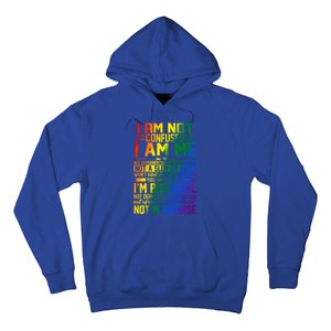 Proud Bisexual Quotes I Am Not Confused Gift Bisexual Pride Great Gift Hoodie