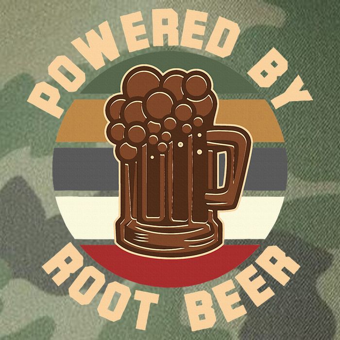 Powered By Root Beer Legacy Tie Dye Trucker Hat