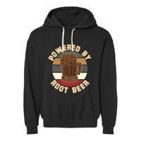 Powered By Root Beer Garment-Dyed Fleece Hoodie