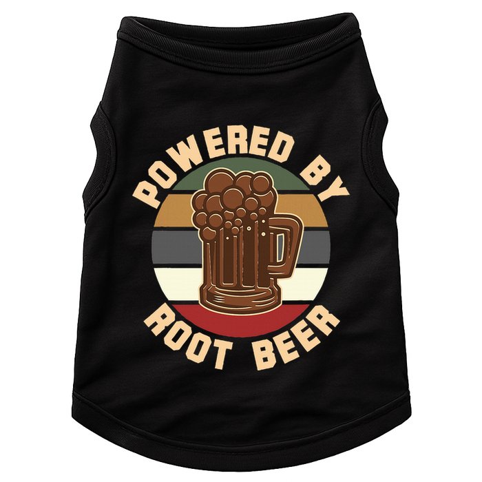 Powered By Root Beer Doggie Tank
