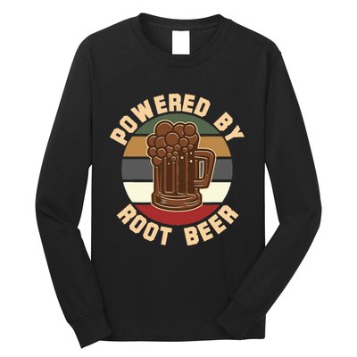 Powered By Root Beer Long Sleeve Shirt