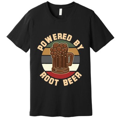 Powered By Root Beer Premium T-Shirt