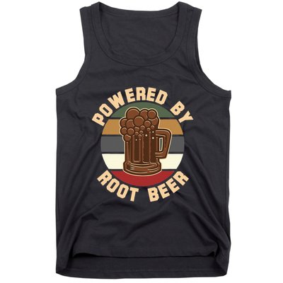 Powered By Root Beer Tank Top