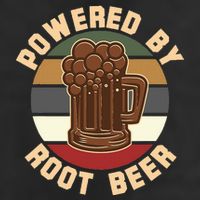Powered By Root Beer Golf Towel