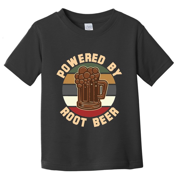 Powered By Root Beer Toddler T-Shirt