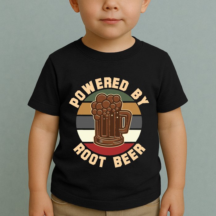 Powered By Root Beer Toddler T-Shirt