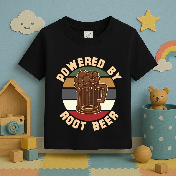 Powered By Root Beer Toddler T-Shirt