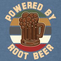 Powered By Root Beer Garment-Dyed Sweatshirt