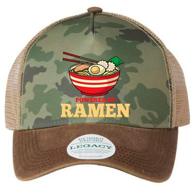Powered By Ramen Japanese Anime Noodles Legacy Tie Dye Trucker Hat