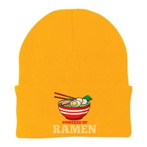 Powered By Ramen Japanese Anime Noodles Knit Cap Winter Beanie