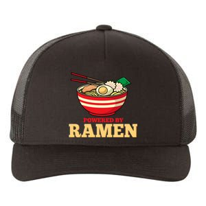 Powered By Ramen Japanese Anime Noodles Yupoong Adult 5-Panel Trucker Hat