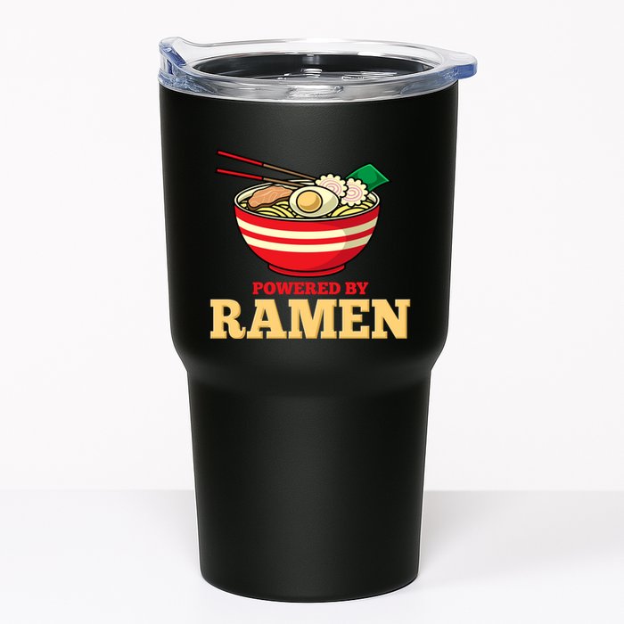 Powered By Ramen Japanese Anime Noodles Tumbler