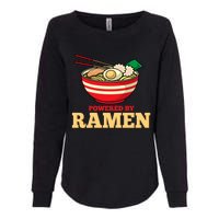 Powered By Ramen Japanese Anime Noodles Womens California Wash Sweatshirt