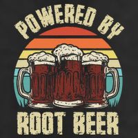 Powered By Root Beer Soda Drink Funny Root Beer Retro Microfiber Hand Towel