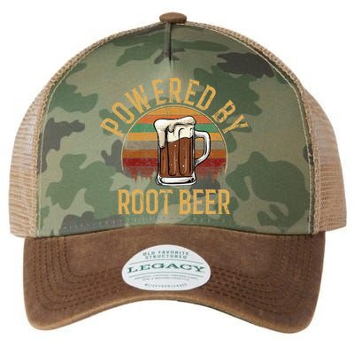 Powered by root beer retro root beer Legacy Tie Dye Trucker Hat