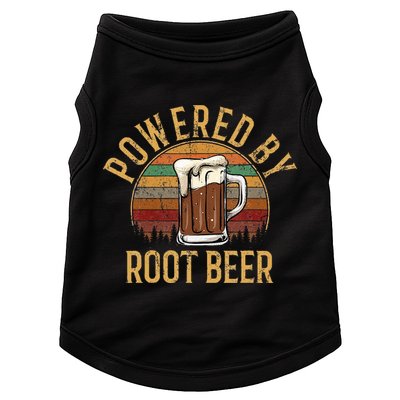 Powered by root beer retro root beer Doggie Tank