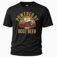 Powered by root beer retro root beer Performance Shirt