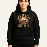 Powered by root beer retro root beer Hoodie